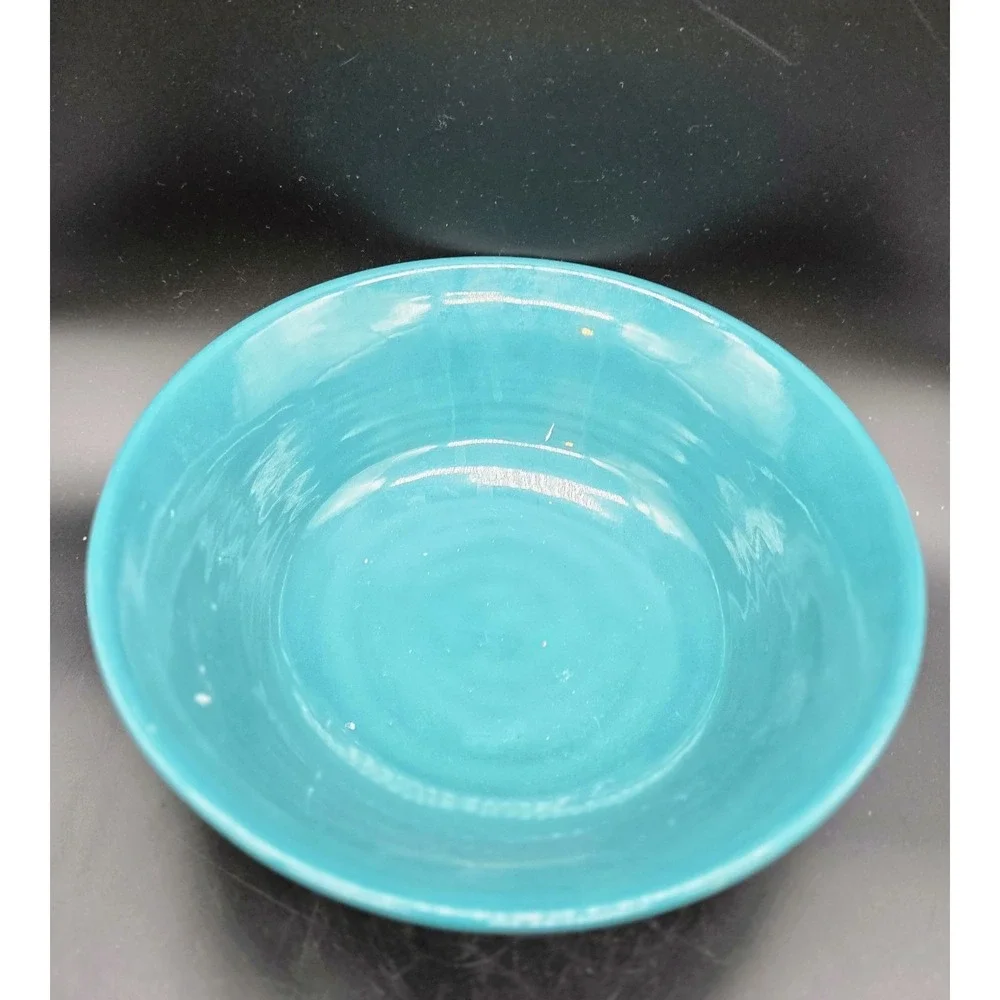 Vintage Southwestern Art Pottery Terracotta Salad Patsa Bowl  11.25